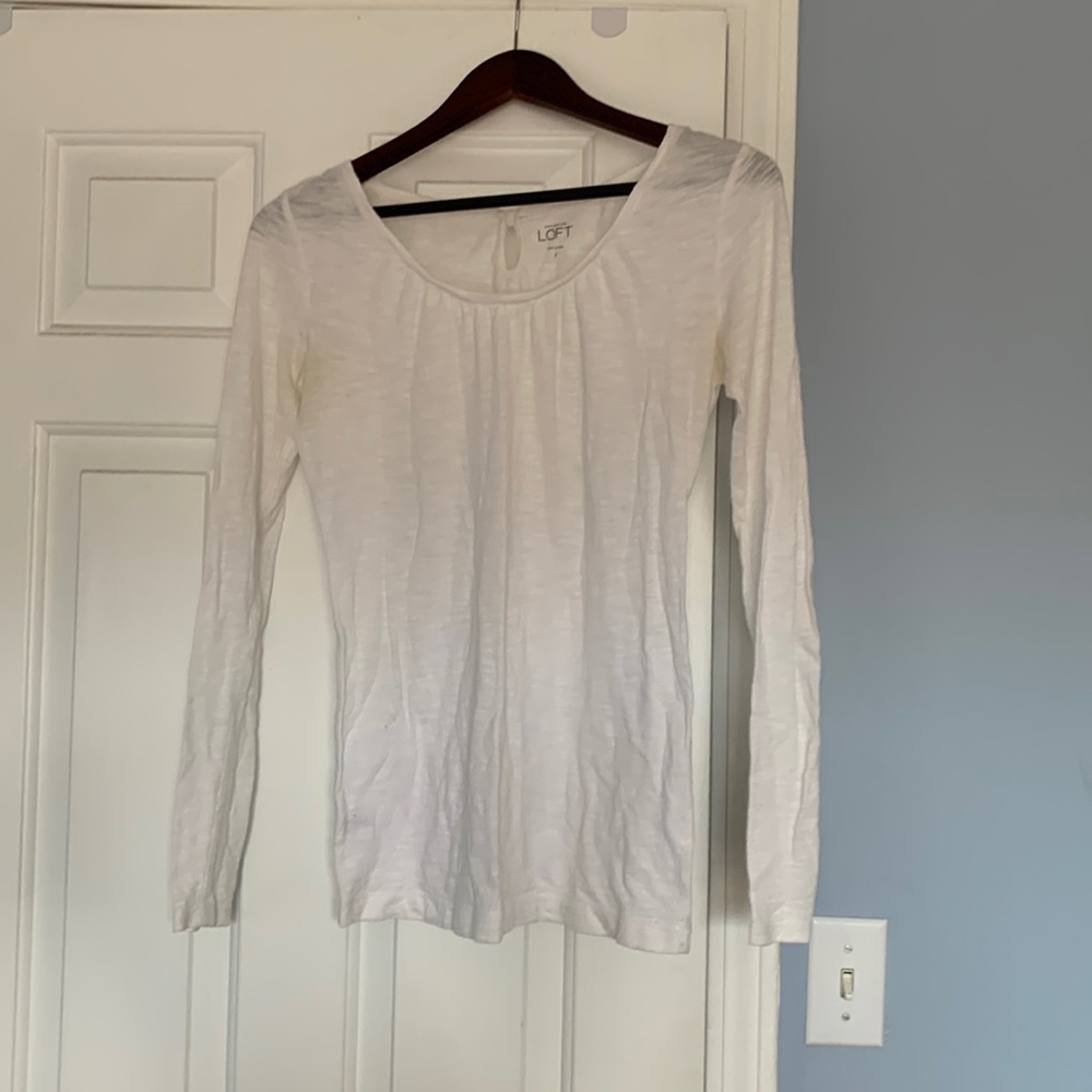White Long Sleeve T-Shirt